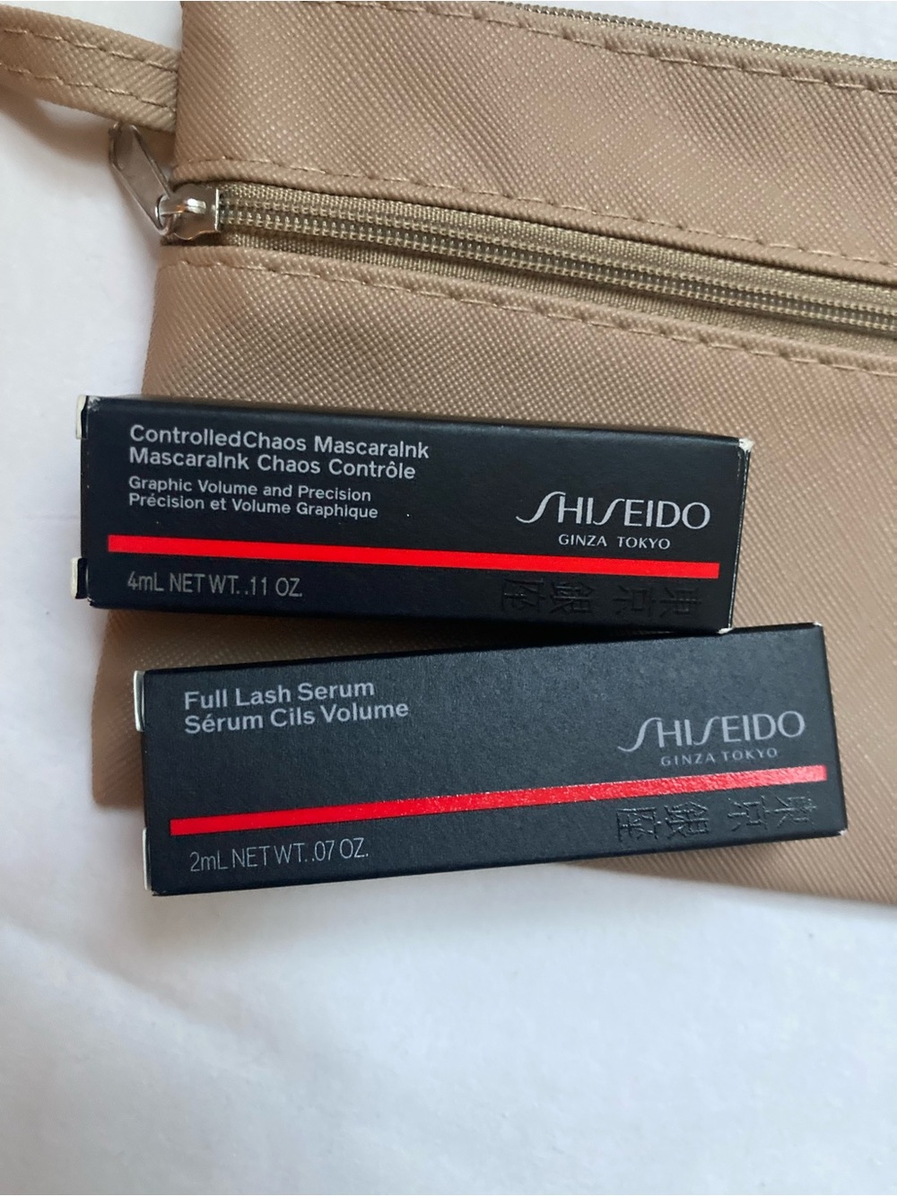 Shiseido Lash Bundle + Wristlet